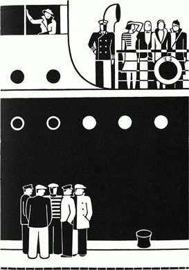 Gerd Arntz - Gruppe progressiver Künstler. Bild Am Kai